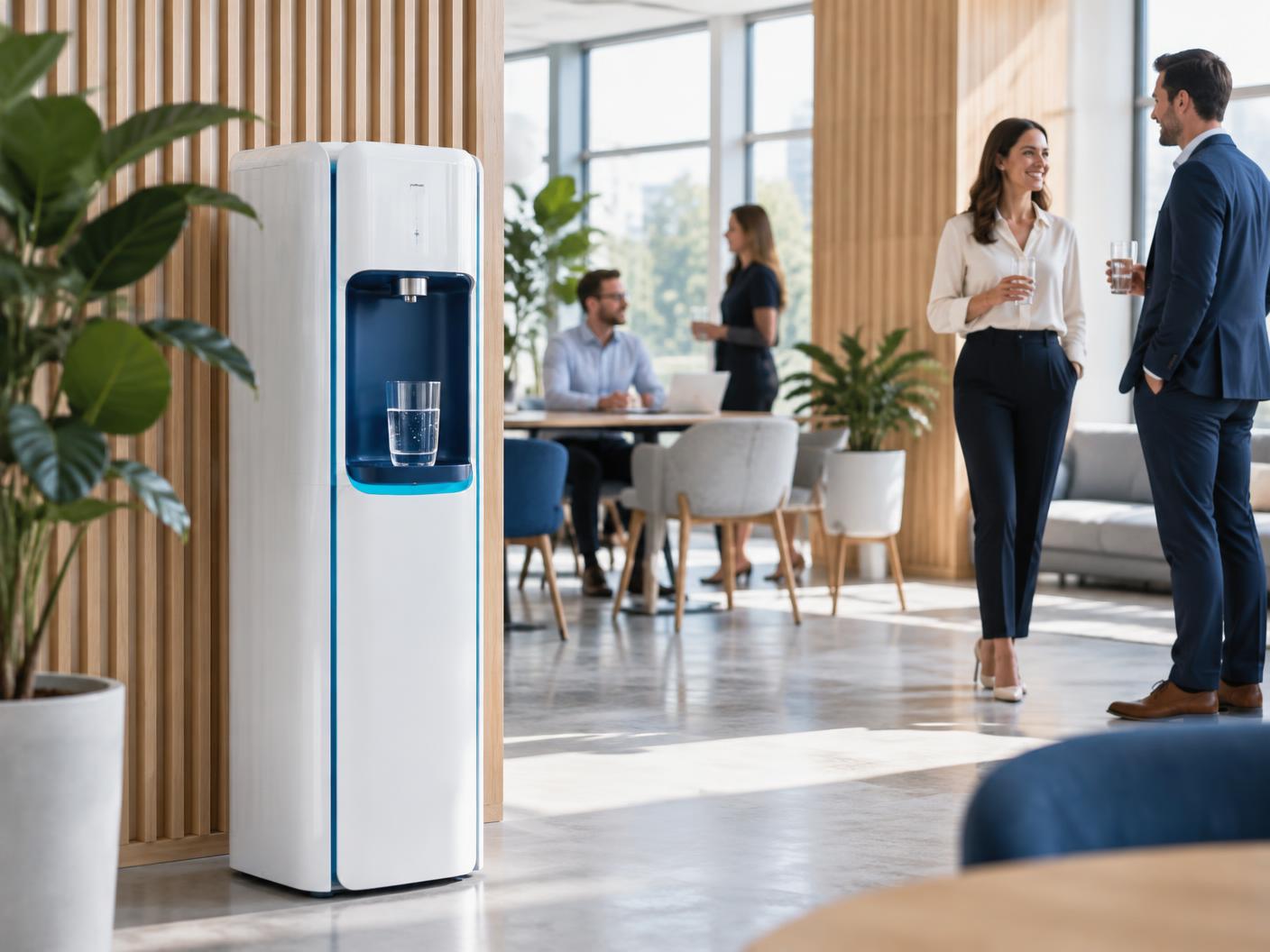 Fontaine Osmosi Business dans un bureau